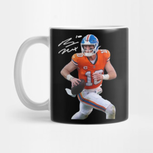 Bo Nix Denver Broncos  Football Mug