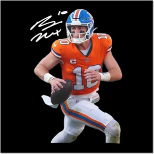 Bo Nix Denver Broncos  Football Posters and Art