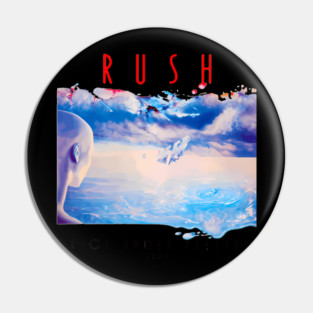 Rush Grace Under Pressure Album Art Pin