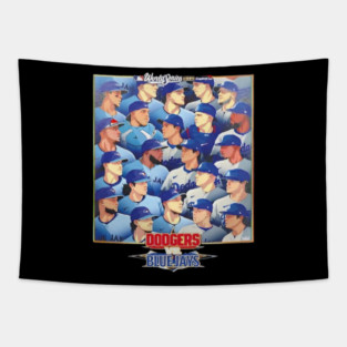 Dodgers vs blue jays world series 2025 Tapestry