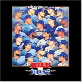Dodgers vs blue jays world series 2025 Posters and Art