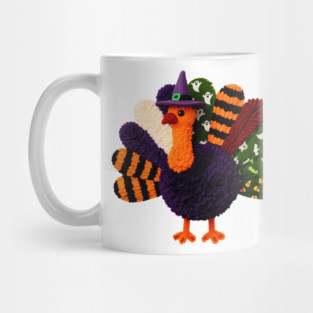 witch hat turkey Mug