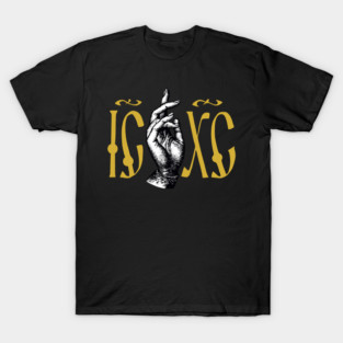 Orthodox ICXC Christ Monogram with Blessing Hand T-Shirt