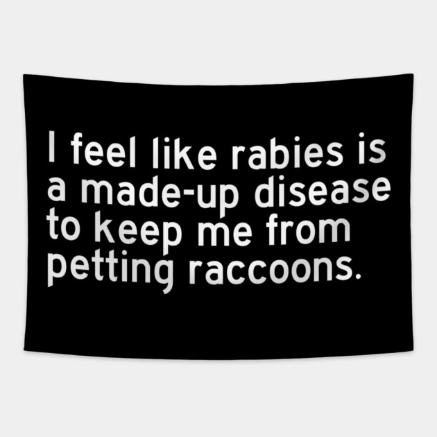 Pet Raccoons Tapestry by Litehouse Tees
