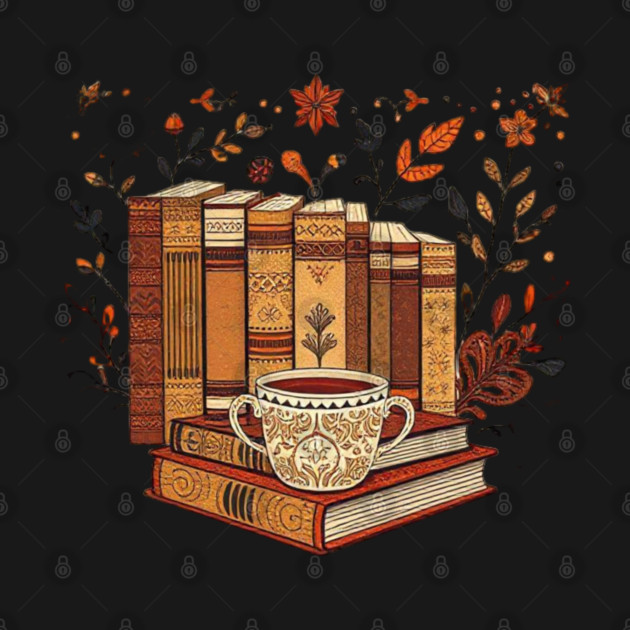 Vintage Books & Espresso Vibes by SR8891