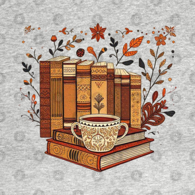 Vintage Books & Espresso Vibes by SR8891