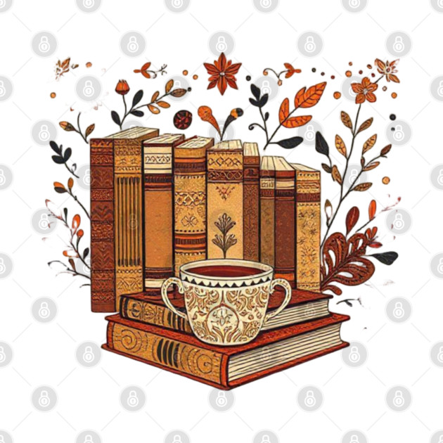 Vintage Books & Espresso Vibes by SR8891