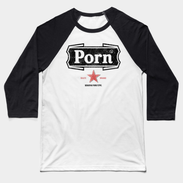 Parody Star Baseball T-Shirt by Wrongteeshirt