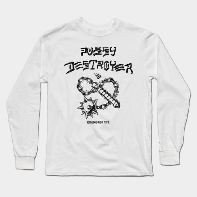 Destroyer Long Sleeve T-Shirt by Wrongteeshirt