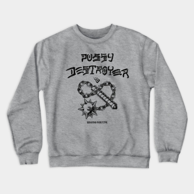 Destroyer Crewneck Sweatshirt by Wrongteeshirt