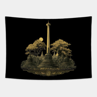 Indonesia cultural design 2 Tapestry