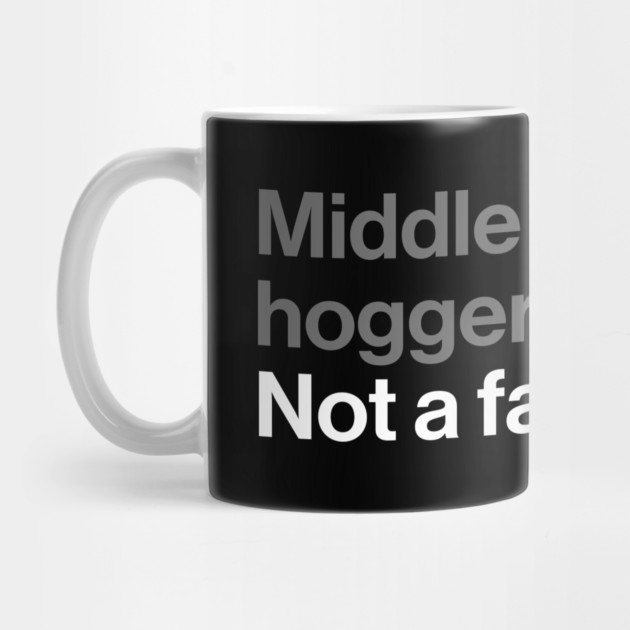 Middle Lane Hoggers, Not a Fan - Sarcastic Driving Joke by Butter Creative