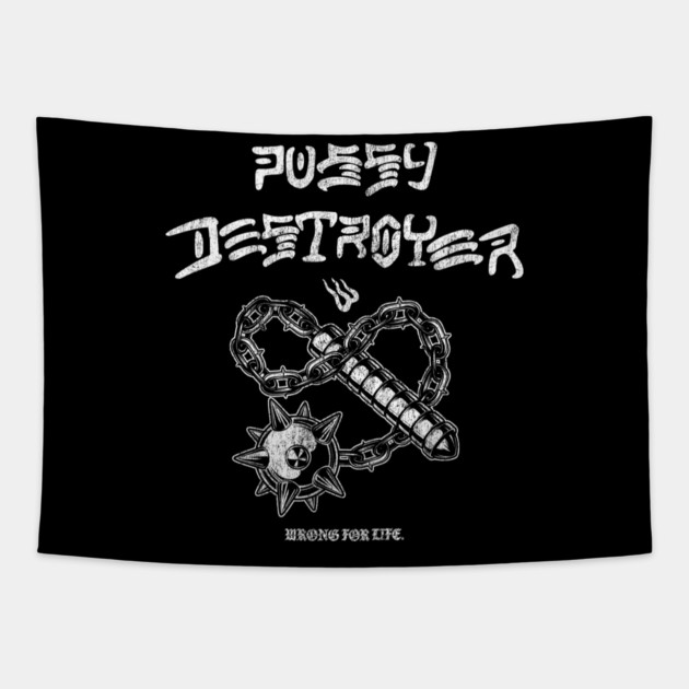 Flail Weapon Tapestry by Wrongteeshirt