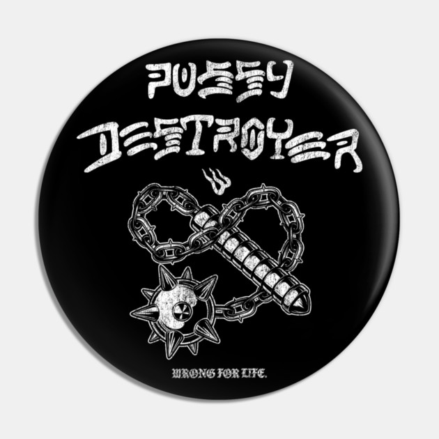 Flail Weapon Pin by Wrongteeshirt