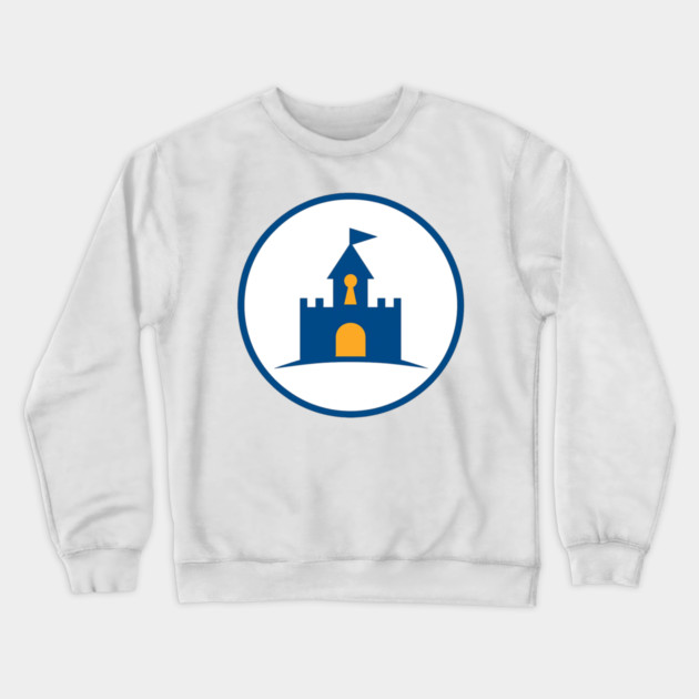 Castle - Front t-Shirt Deisgn Crewneck Sweatshirt by Disney For Seniors