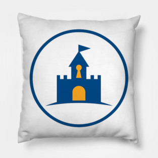 Castle - Front t-Shirt Deisgn Pillow
