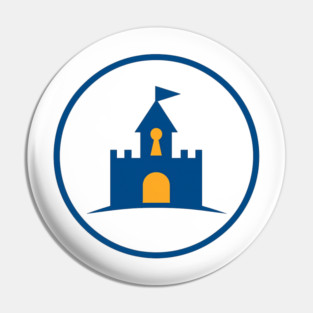Castle - Front t-Shirt Deisgn Pin