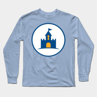 Castle - Front t-Shirt Deisgn Long Sleeve T-Shirt