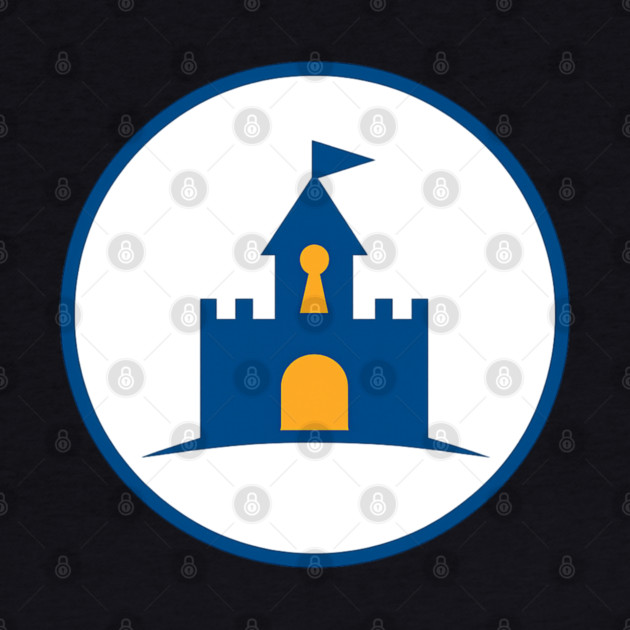 Castle - Front t-Shirt Deisgn by Disney For Seniors