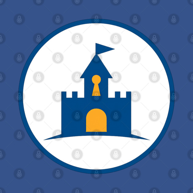 Castle - Front t-Shirt Deisgn by Disney For Seniors