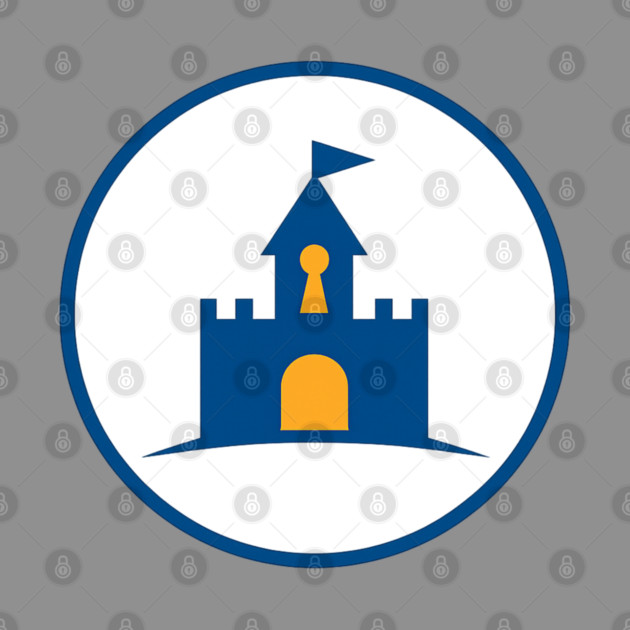 Castle - Front t-Shirt Deisgn by Disney For Seniors