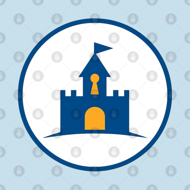 Castle - Front t-Shirt Deisgn by Disney For Seniors