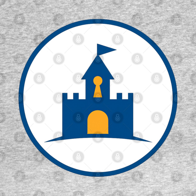 Castle - Front t-Shirt Deisgn by Disney For Seniors