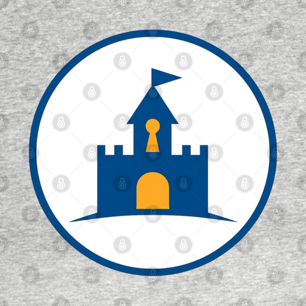 Castle - Front t-Shirt Deisgn by Disney For Seniors