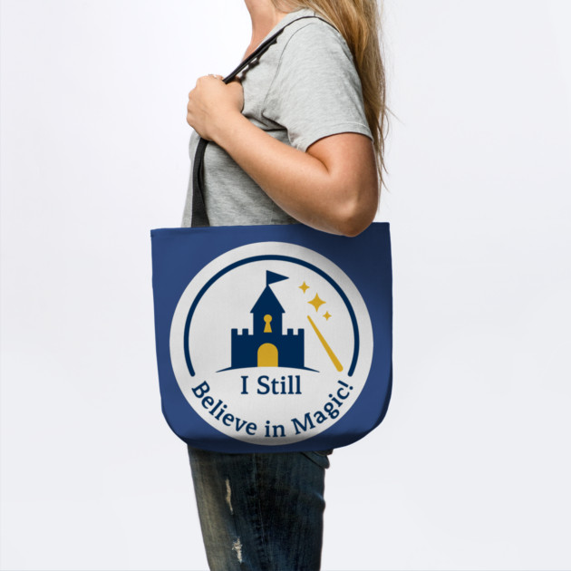 I Still Believe in Magic! - Front T-Shirt Design by Disney For Seniors