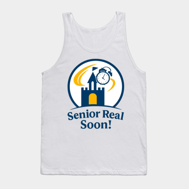 Senior Real Soon! - T-Shirt Clear Design Tank Top by Disney For Seniors