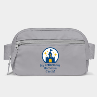 My Retirement Home is a Castle - Front T-Shirt Design Bag