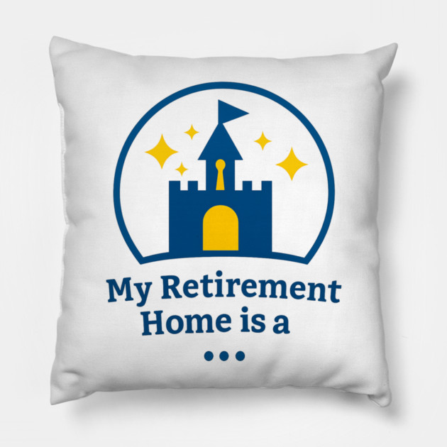 Front T-Shirts Designs Pillow by Disney For Seniors