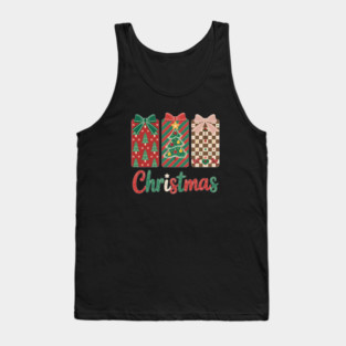 Festive Christmas Gift Tank Top