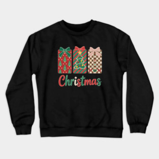 Festive Christmas Gift Crewneck Sweatshirt