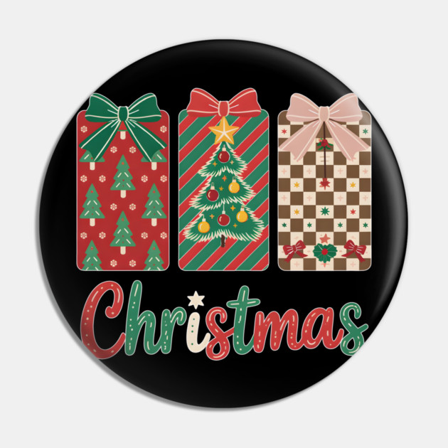 Festive Christmas Gift Pin by norhando