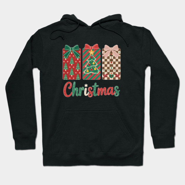Festive Christmas Gift Hoodie by norhando