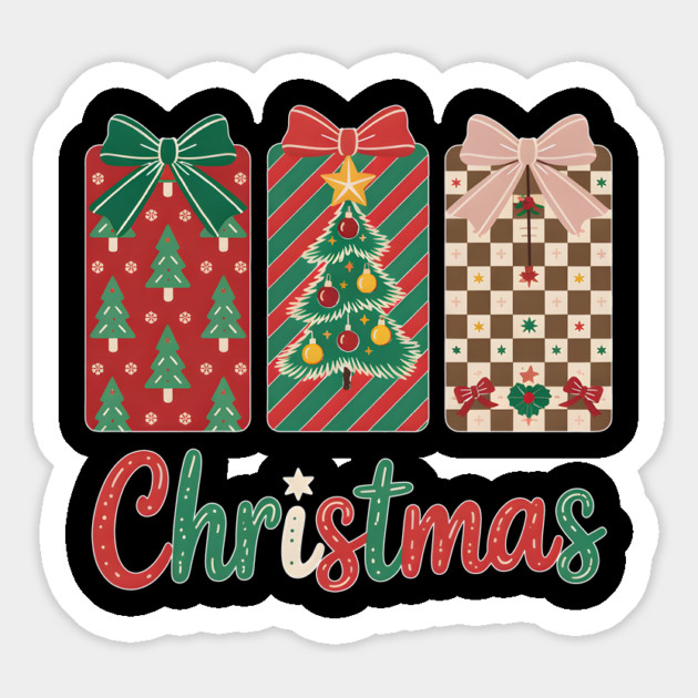 Festive Christmas Gift Magnet by norhando