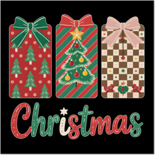 Festive Christmas Gift Posters and Art