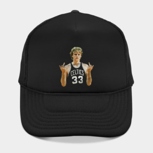 larry bird MIDDLE FINGER Retro 80s Hat