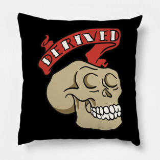 Archeology Skull - Derived - Paleontology and Anthropology Pillow