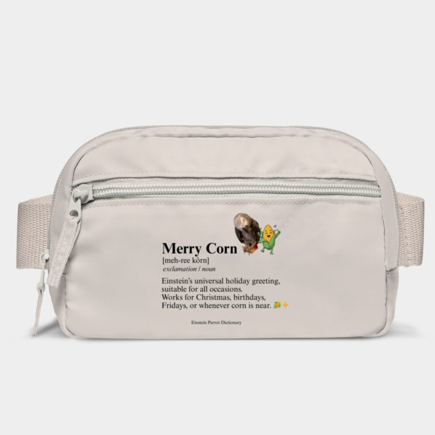 Merry Corn Definition by Einstein Parrot