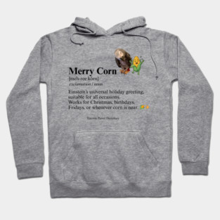 Merry Corn Definition Hoodie