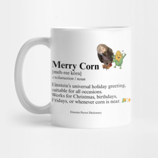 Merry Corn Definition Mug