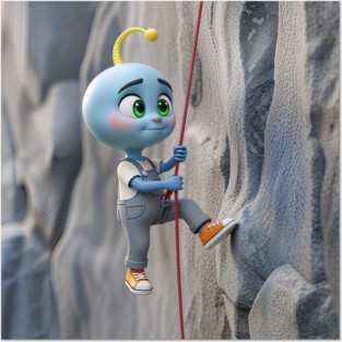 Tiko Blue - Ascent Guide Posters and Art