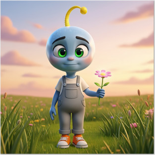 Tiko Blue - Empathy Guide Posters and Art