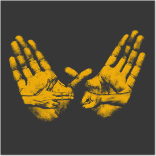 Wu-Tang x Run The Jewels Hands Vintage Hip Hop Tee Posters and Art