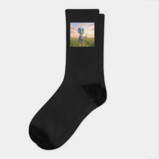 Tiko Blue - Empathy Guide Socks