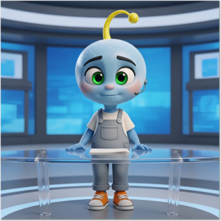 Tiko Blue - Universal Anchor Posters and Art