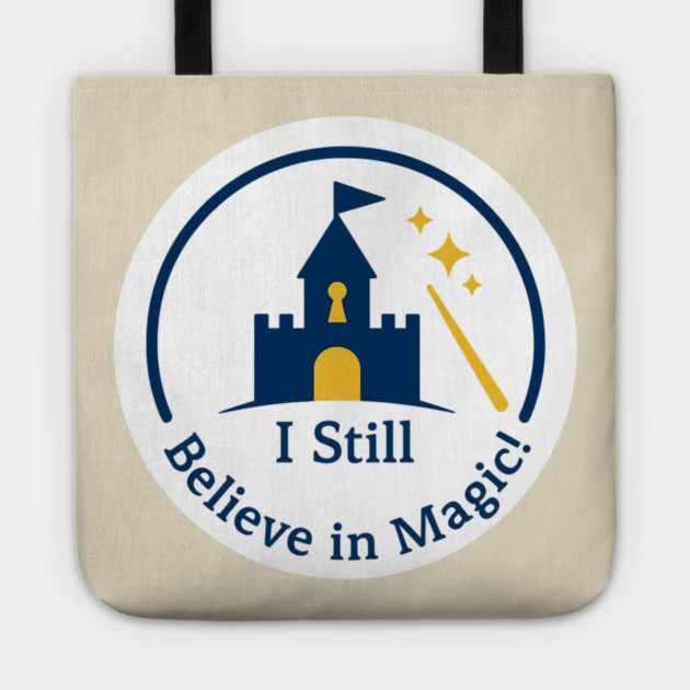 Grandchildren - I Still Believe In Magic! Sparkles Tote by Disney For Seniors