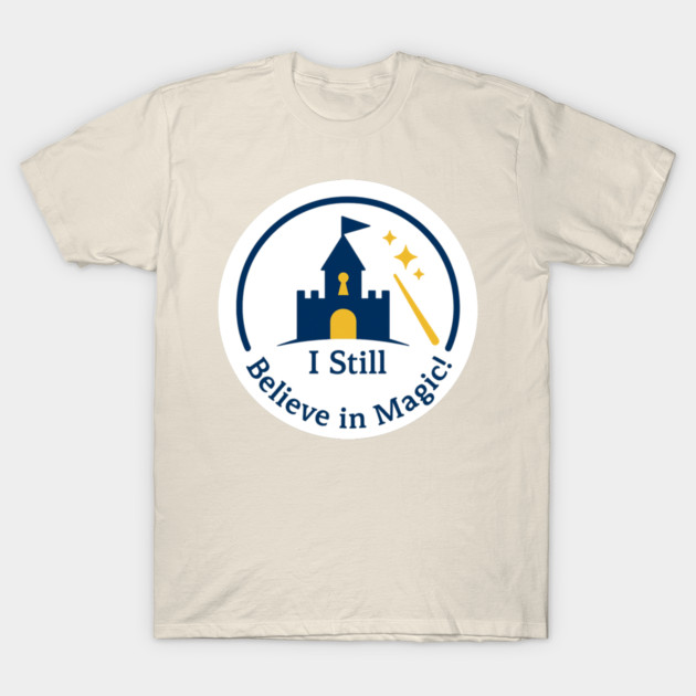 Grandchildren - I Still Believe In Magic! Sparkles T-Shirt by Disney For Seniors